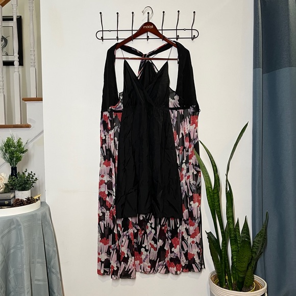 MARC JACOBS Geo-Spot Silk Georgette Midi Dress, 4 - Picture 11 of 12